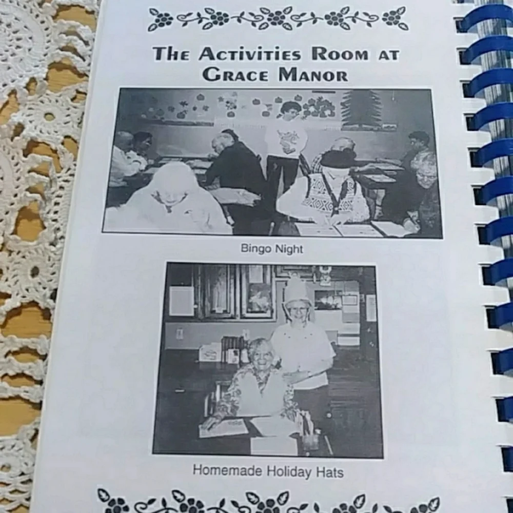 Grace Manor Minneapolis Cookbook, Seasoned with Grace
